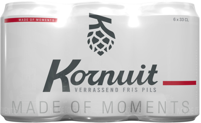 Grolsch Kornuit set van 6 blikken á 0,33 liter Grolsch Kornuit set van 6 blikken á 0,33 liter